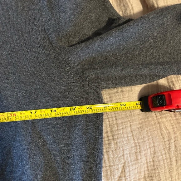 Men's Nautica Classic Fit Quarter Zip Cotton Sweater Size Medium - Picture 4 of 5